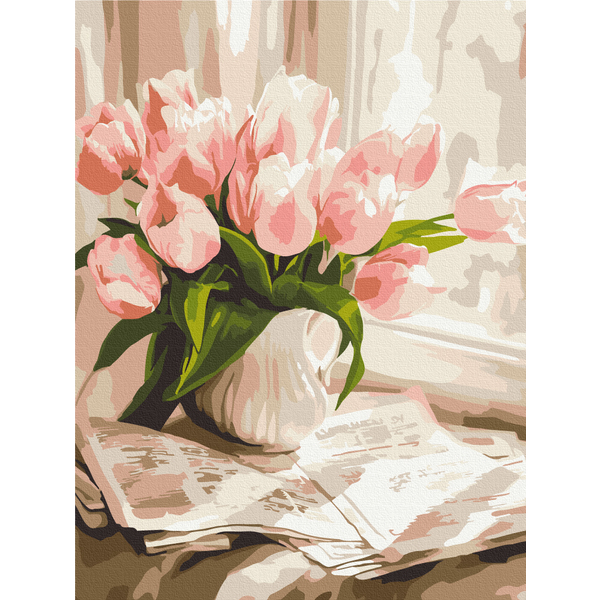 Картина по номерам Преміум картини - Ранок у променях ніжності