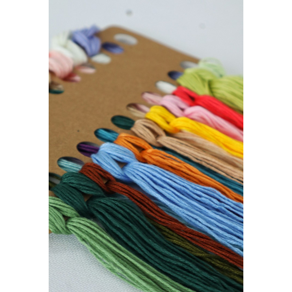 Набір для вишивки гладдю круглі D20 - Set for embroidery with a smooth surface 