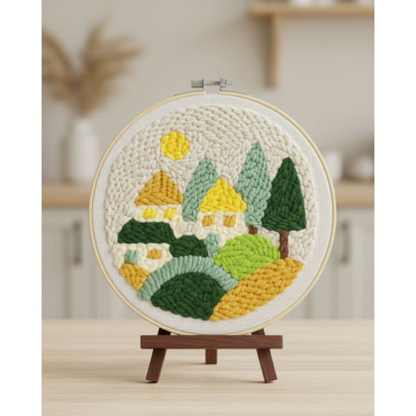 Набір для килимової вишивки - Набір для створення килимової вишивки 