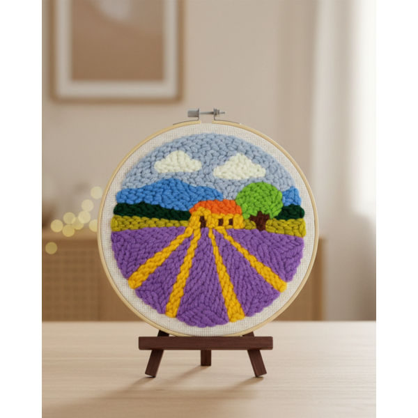 Набір для килимової вишивки - Набір для створення килимової вишивки 