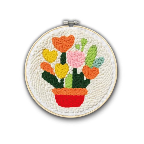 Набір для килимової вишивки - Набір для створення килимової вишивки 