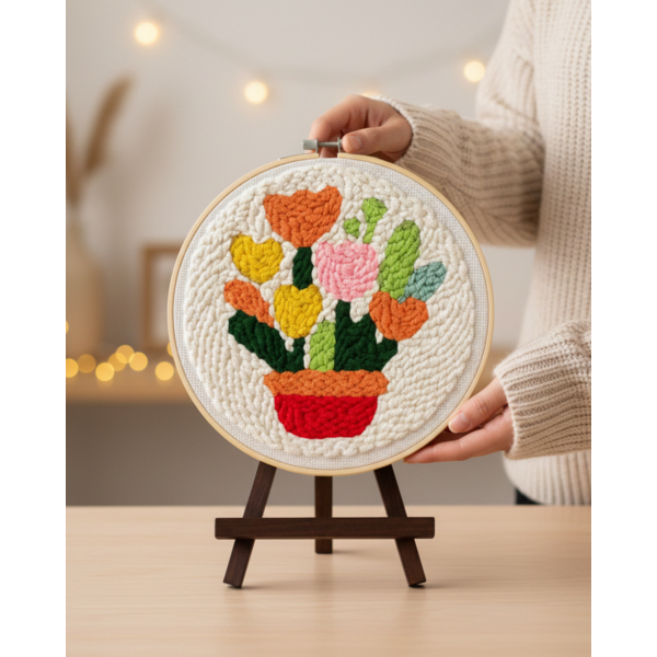 Набір для килимової вишивки - Набір для створення килимової вишивки 