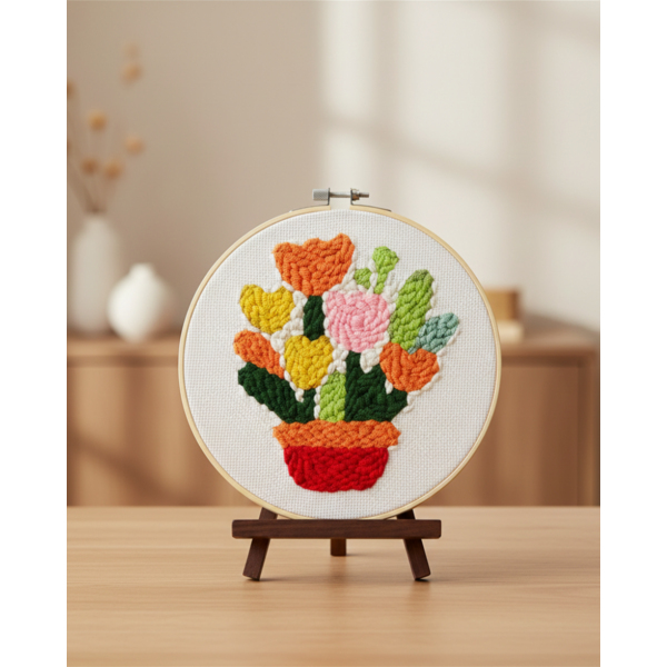 Набір для килимової вишивки - Набір для створення килимової вишивки 