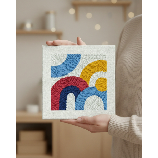 Набір для килимової вишивки - Набір для створення килимової вишивки 