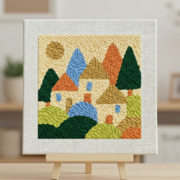 Набір для створення килимової вишивки 