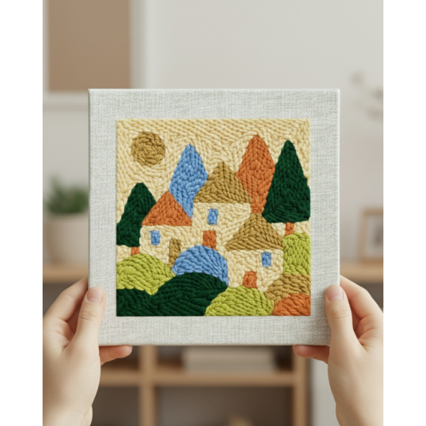 Набір для килимової вишивки - Набір для створення килимової вишивки 