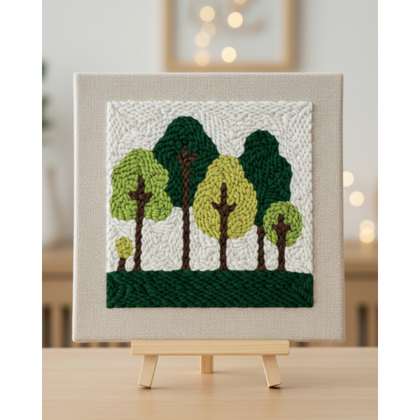 Набір для килимової вишивки - Набір для створення килимової вишивки 