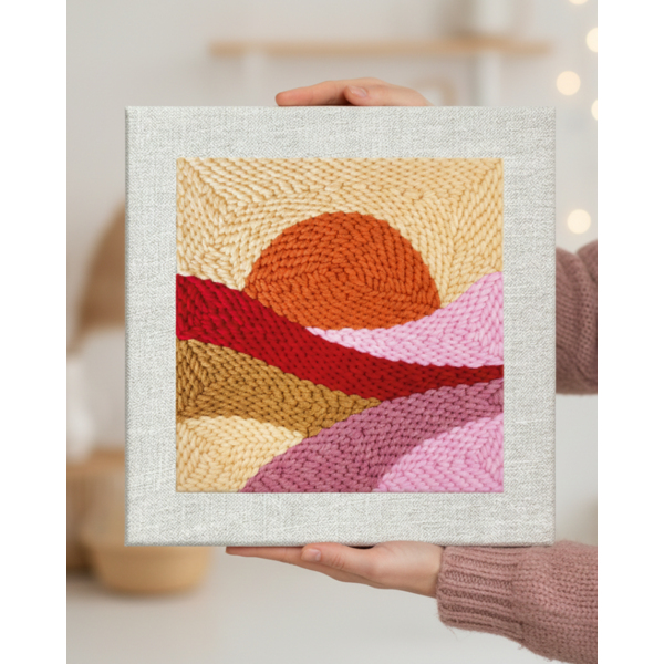 Набір для килимової вишивки - Набір для створення килимової вишивки 