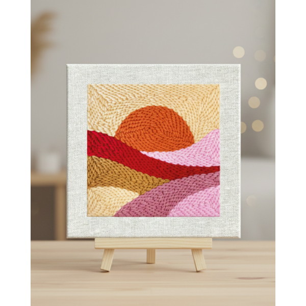 Набір для килимової вишивки - Набір для створення килимової вишивки 