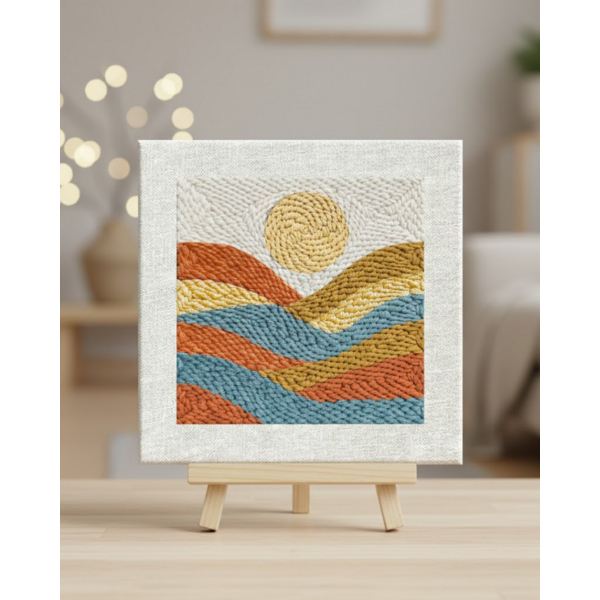 Набір для килимової вишивки - Набір для створення килимової вишивки 