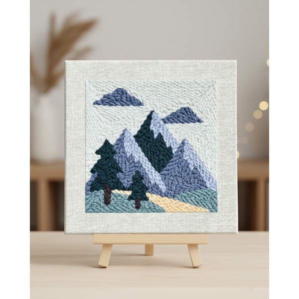 Набір для килимової вишивки - Набір для створення килимової вишивки 