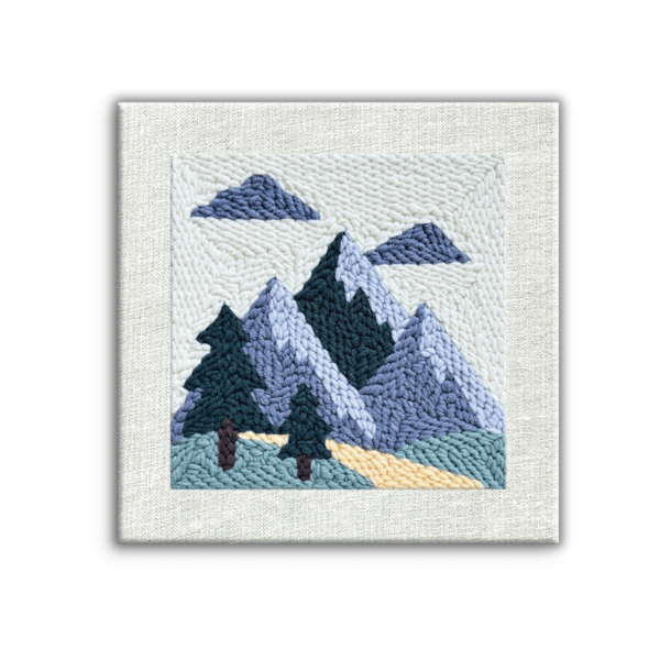 Набір для килимової вишивки - Набір для створення килимової вишивки 