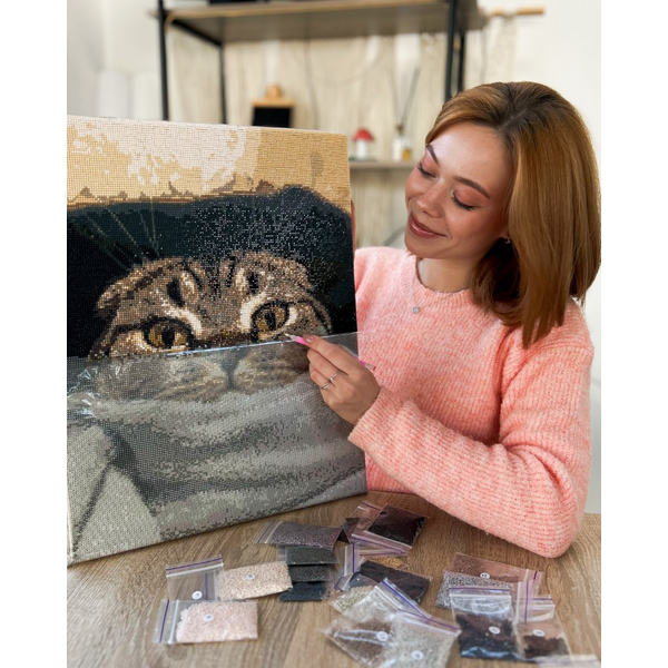 Персоналізовані товари - Діамантова мозаїка з вашого фото