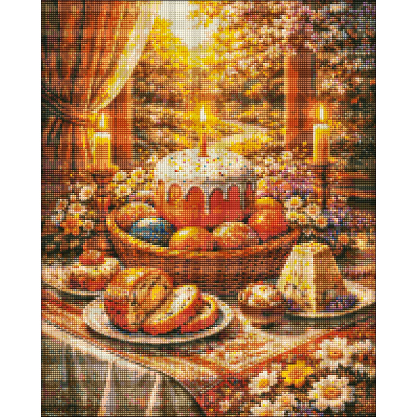 Алмазна мозаїка 40х50 - Пасхальний настрій