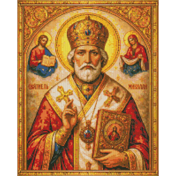 Алмазна мозаїка 40х50 - Святий Миколай