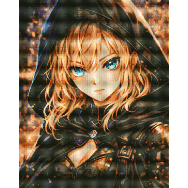 Алмазна мозаїка 40х50 - Погляд сили