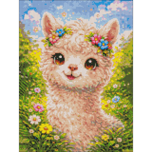 Алмазная мозаика 40x30 Власного виробництва - Весняна радість