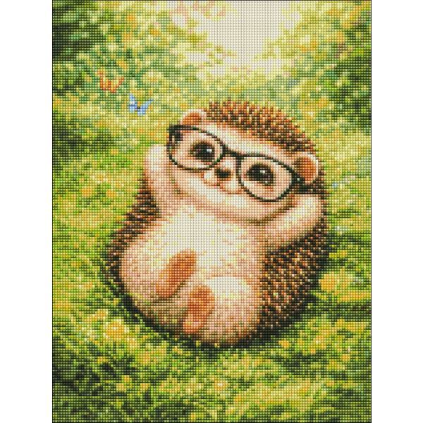 Алмазная мозаика 40x30 Власного виробництва - Лісовий малюк