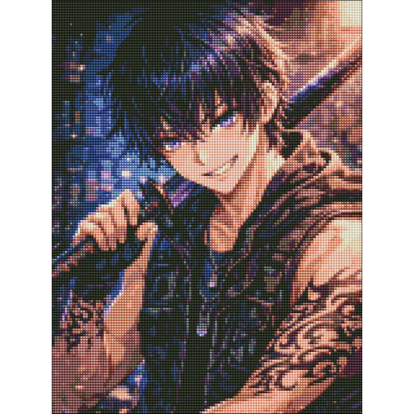 Алмазная мозаика 40x30 Власного виробництва - Тіні заходу