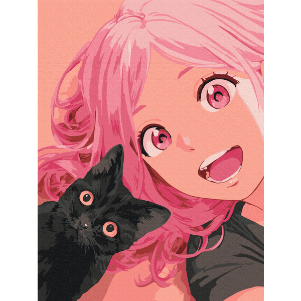 Картина по номерам Мультфільми, комікси, аніме - Неожиданная встреча