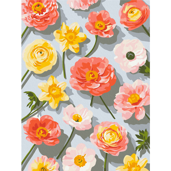 Картина по номерам Квіти - Flower morning